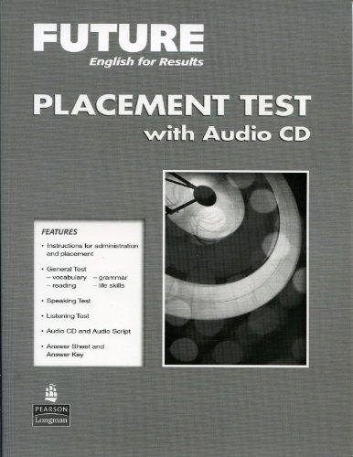 Book Future English For Results: Placement Test free