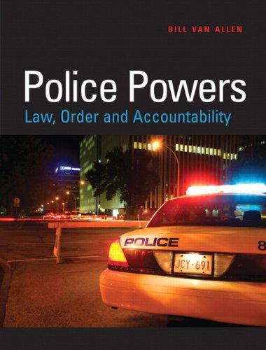 Book Police Powers: Law, Order and Accountability free