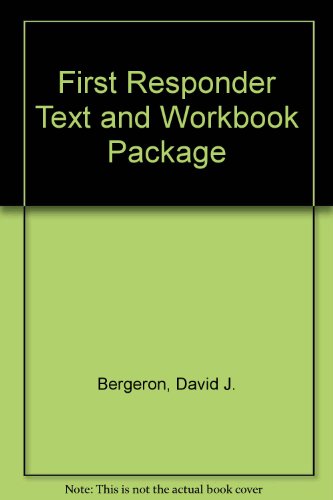 Book First Responder and Student Workbook Package (8th Edition) free