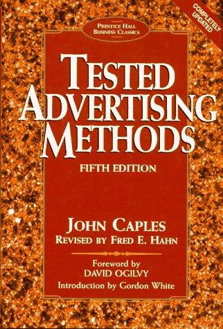 Book Tested Advertising Methods (Business Classics Series) free