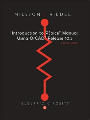 Book Introduction to PSpice for Electric Circuits free