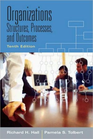 Book Organizations: Structures, Processes and Outcomes free