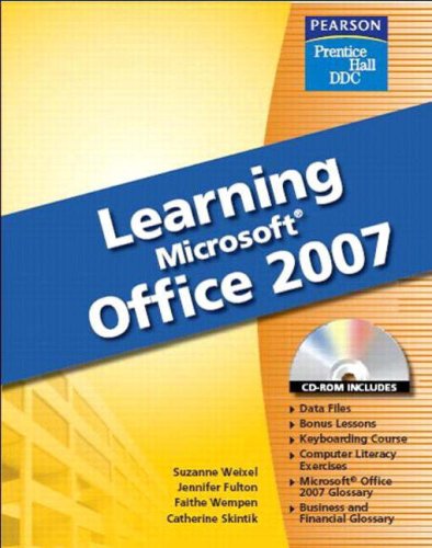 Book Learning Microsoft Office 2007 free