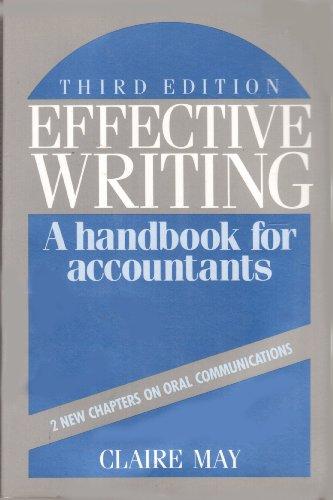 Book Effective writing: A handbook for accountants free