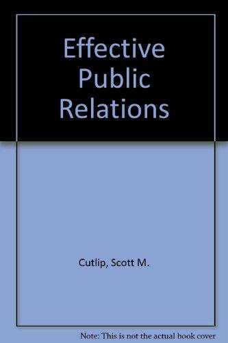 Book Effective public relations free