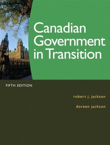 Book Canadian Government in Transition (5th Edition) free