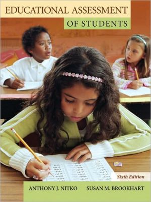 Book Educational Assessment of Students (6th Edition) free