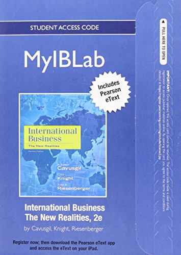 Book NEW MyManagementLab with Pearson eText -- Access Card -- for International Business free