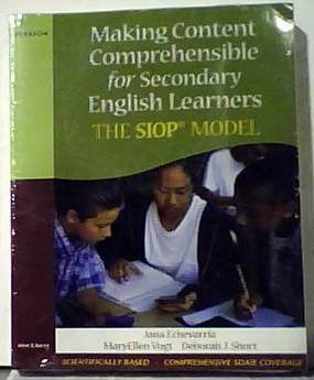 Book Making Content Comprehesible For Elementary English Learners And Secondary English Learners (two Book Set) (siop Model) free