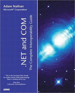 Book .NET and COM: The Complete Interoperability Guide free