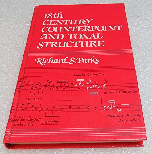 Book 18th Century Counterpoint And Tonal Structure free