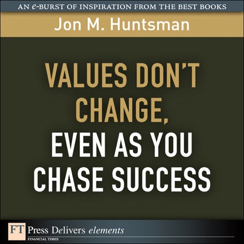 Book Values Don't Change, Even as You Chase Success (FT Press Delivers Elements) free