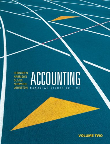Book Accounting, Volume 2, Canadian Eighth Edition with MyAccountingLab (8th Edition) free