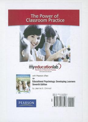 Book Educational Psychology: Developing Learners Myeducationlab Pass Code: With Etext (myeducationlab (Access Codes)) free