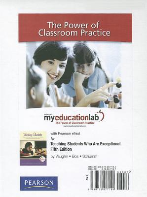 Book Myeducationlab With Pearson Etext -- Standalone Access Card -- For Teaching Students Who Are Exceptional (myeducationlab (access Codes)) free