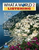Book WHAT A WORLD 2 LISTENING 1/E STUDENT BOOK 247795 free