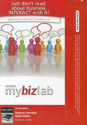 Book Business Essentials Mybizlab With Pearson Etext Standalone Access Card free