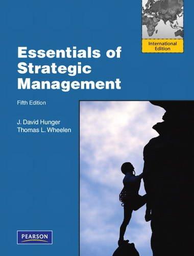 Book Essentials of Strategic Management: International Edition free