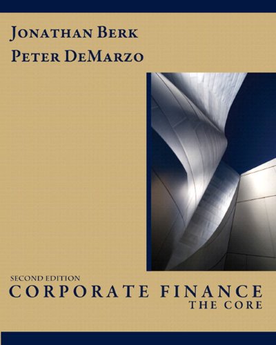 Book Corporate Finance: The Core (Prentice Hall Series in Finance) free
