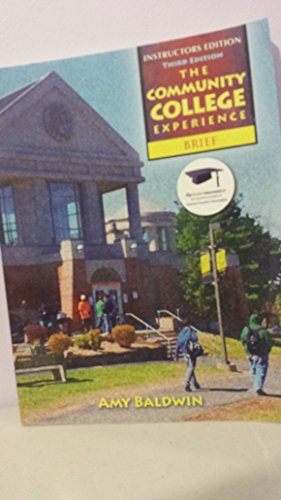 Book The Community College Experience Brief - Instructor's Edition free