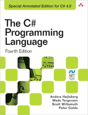 Book C# Programming Language (Covering C# 4.0), The (Microsoft Windows Development Series) free