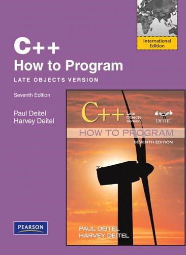 Book C++ How To Program Late Objects Version free