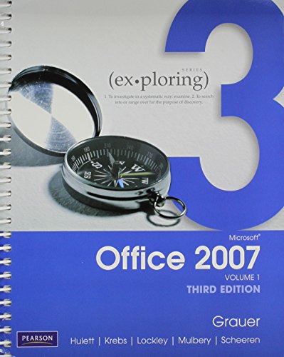 Book Microsoft Office 2007 (Ex-ploring Microsoft Office 2007) free