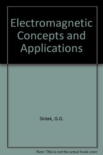 Book Electromagnetic Concepts Applications*** free