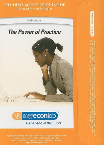 Book myeconlab 1 Semester Access Passcode: The Power of Practice (MyEconLab (Access Codes)) free