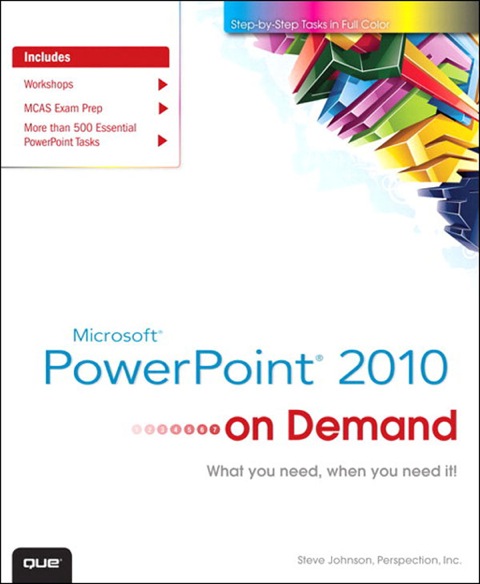 Book Microsoft PowerPoint 2010 On Demand free