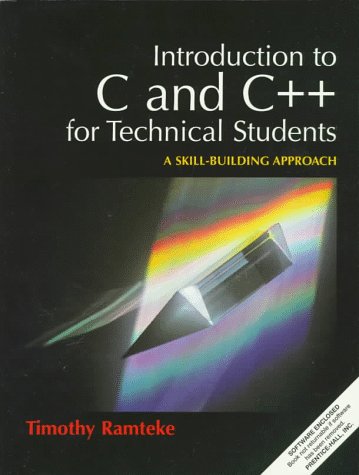 Book Introduction to C and C++ For Technical Students: A Skill-Building Approach free