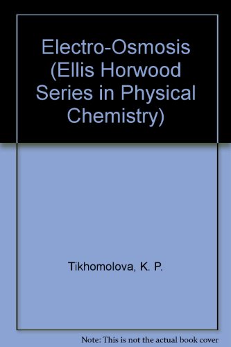 Book Electro-Osmosis (Ellis Horwood Series in Physical Chemistry) free