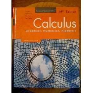 Book Calculus: Graphical, Numerical, Algebraic, Annotated Teacher's Edition free