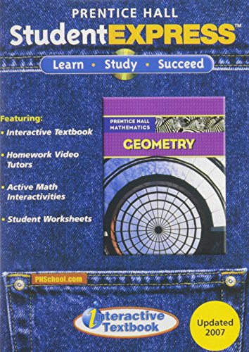 Book PRENTICE HALL MATH 2007 STUDENT EXPRESS CD ROM GEOMETRY (Prentice Hall Mathematics) free