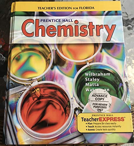 Book Florida Teacher's Edtion Prentice Hall Chemistry free