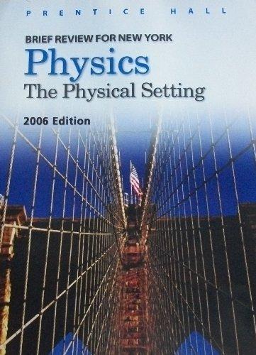 Book Earth Science: The Physical Setting : Brief Review For New York : 2006 Edition free