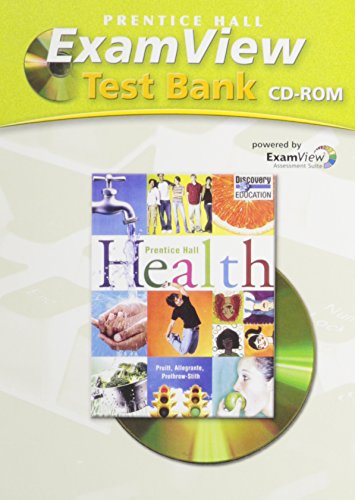 Book Health: Examview Test Bank (prentice Hall) free