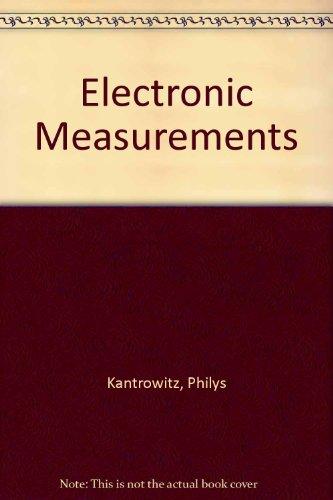 Book Electronic Measurements free