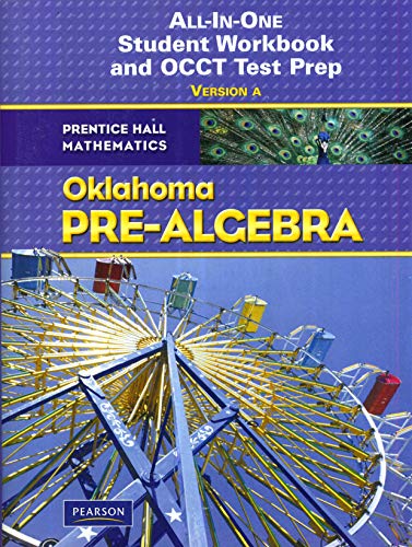 Book All-In-One Student Workbook and OCCT Test Prep Version A OK Pre-Algebra free