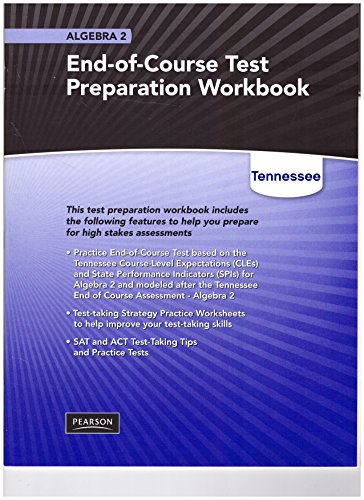 Book Algebra 2: End-of-Course Test Preparation Workbook (Tennessee Edition) free