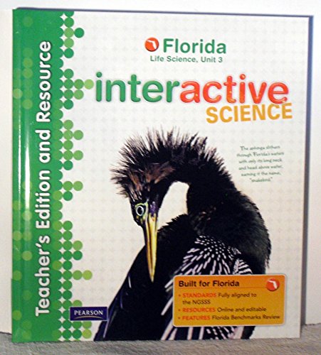 Book Teacher's Edition and Resource, Florida Life Science, Unit 3 (Interactive Science) free