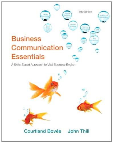 Book Business Communication Essentials (5th Edition) free