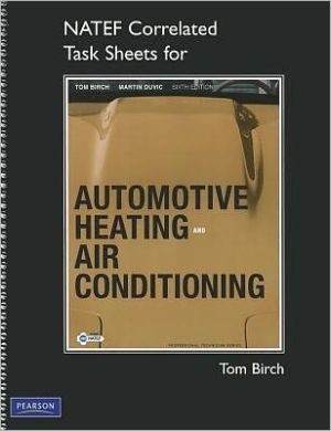 Book NATEF Correlated Task Sheets for Automotive Heating and Air Conditioning (Professional Technician) free