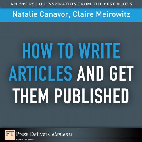 Book How to Write Articles and Get them Published free