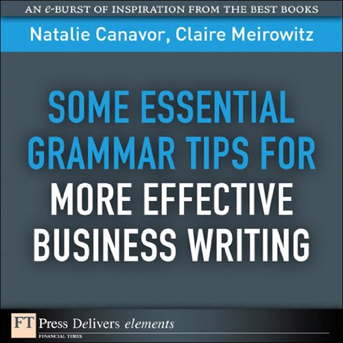 Book Some Essential Grammar Tips for More Effective Business Writing free