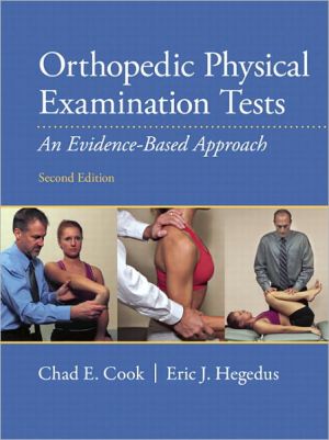 Book Orthopedic Physical Examination Tests: An Evidence-Based Approach free