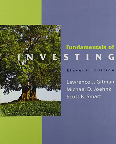 Book Fundamentals Of Investing With Otis: Online Trading And Investment Simulator Student Access Kit (11th Edition) (prentice Hall Finance) free