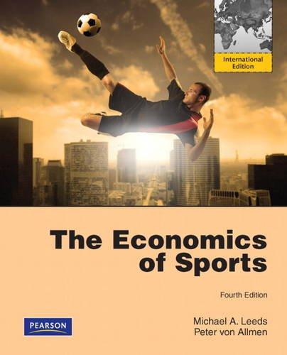 Book The Economics of Sports: International Edition free