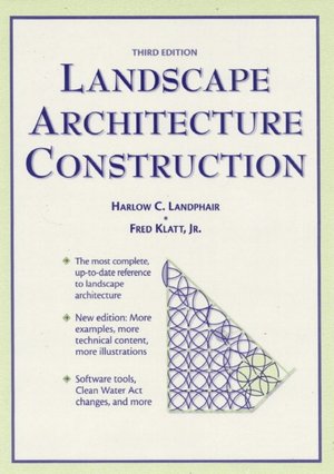 Book Landscape Architecture Construction free
