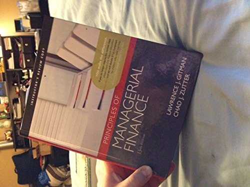 Book Principles of Managerial Finance free